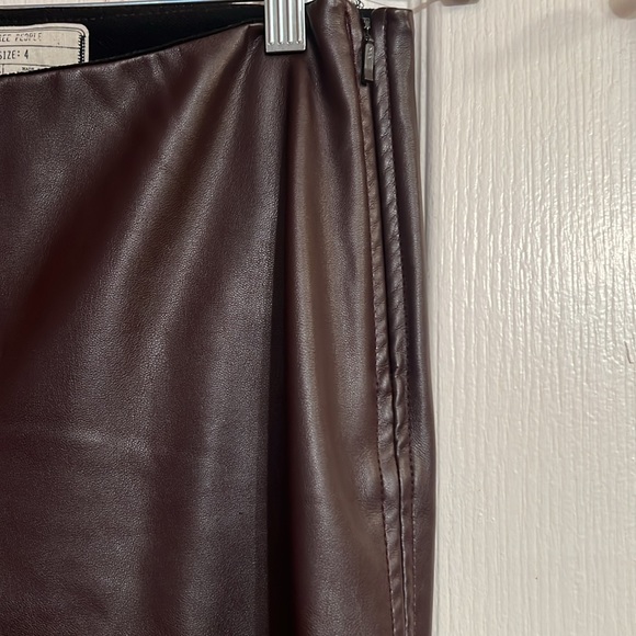 Free people faux leather pant - Picture 3 of 13